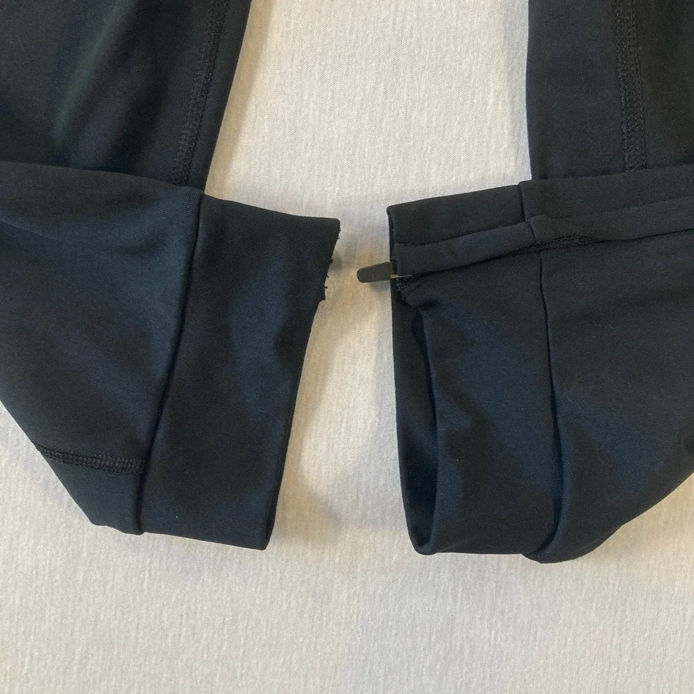 Nike Dri-FIT Joggers Mens Med Tapered Training Pants Black Zip Ankle FB7509-010